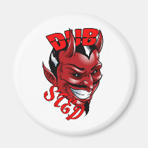 Dubstep Devil Fridge Magnets