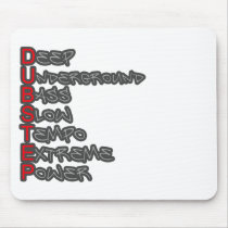 DUBSTEP DJ producer artist gear Mousepad