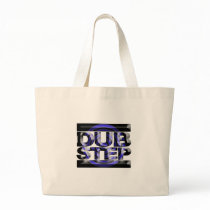 DUBSTEP dub step t shirt blue spin rusko caspa Bags
