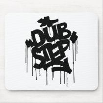 Dubstep FatCap Black Mousepads