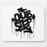 Dubstep FatCap Black Mousepads