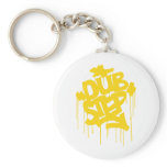 Dubstep FatCap Citrus Gold keychains