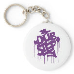 Dubstep FatCap Kush Purple keychains