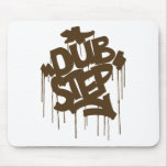 Dubstep FatCap Mushroom Brown mousepads