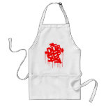 Dubstep FatCap Red aprons