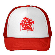 Dubstep FatCap Red Trucker Hat
