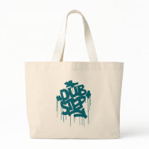 Dubstep FatCap Reef Blue Tote Bag