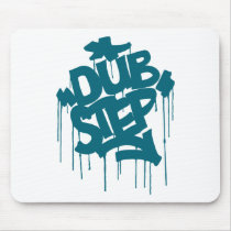 Dubstep FatCap Reef Blue Mousepad