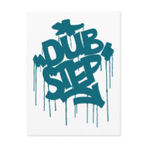 Dubstep FatCap Reef Blue Post Cards