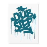 Dubstep FatCap Reef Blue postcards