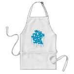 Dubstep FatCap Sky Blue aprons