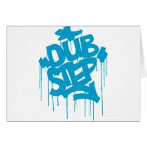 Dubstep FatCap Sky Blue Cards