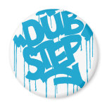 Dubstep FatCap Sky Blue magnets