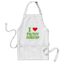 Dubstep Filthy dub step bass techno wobble Apron