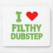 Dubstep Filthy dub step bass techno wobble Mouse Pad