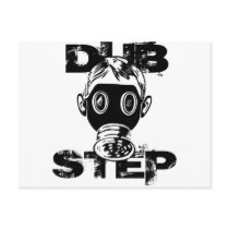 Dubstep Gas Mask Postcards