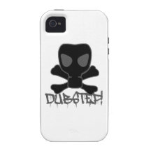 Dubstep Gas Mask Skull Case-Mate iPhone 4 Cases