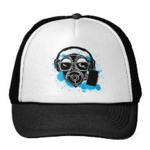 Dubstep Gasmask Mesh Hat