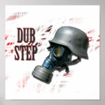DubStep Gasmask posters