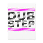 Dubstep Girls Pink postcards