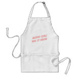 Dubstep girls wobble apron