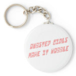 Dubstep girls wobble keychains