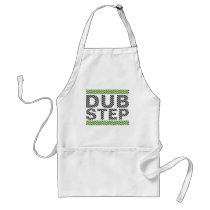 Dubstep Green Apron