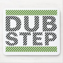 Dubstep Green Mousepad