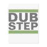Dubstep Green postcards