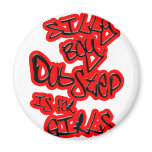 Dubstep is for girls gals ladies womens Dubstep magnets