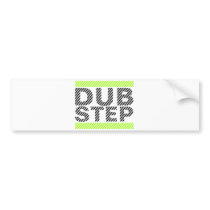 Dubstep Lime Bumper Stickers