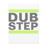 Dubstep Lime postcards