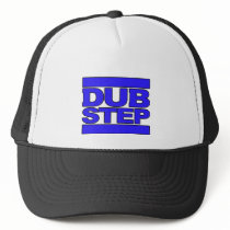 DUBSTEP Logo blue Hats