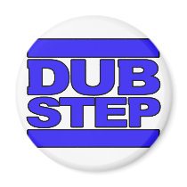 DUBSTEP Logo blue Refrigerator Magnet