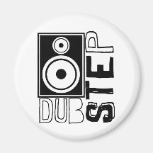 Dubstep Loudspeaker C Kühlschrankmagnete