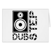 Dubstep Loudspeaker E Greeting Cards
