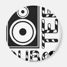 Dubstep Loudspeaker E Kühlschrankmagnet