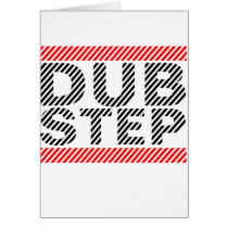 Dubstep Music Greeting Card
