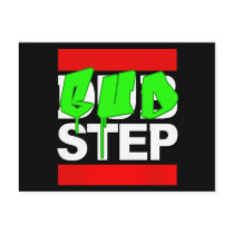 DUBSTEP or BUDSTEP postcards by dubsteptshirts DUBSTEP or BUDSTEP postcards