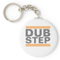 Dubstep Orange Keychains