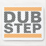 Dubstep Orange mousepads