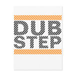 Dubstep Orange postcards