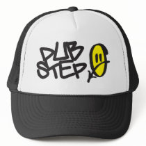 hardstyle, hardcore, trance, techno, old, skool, house, jumpstyle, gabba, gabber, hard, dance, dancer, music, club, clubbing, wear, clothing, merchandise, party, rave, raver, fantazia, qlimax, q-dance, masters, drugs, deejay, neon, smiley, pub, bar, t-shirt, tee-shirt, gas, mask, dubstep, Trucker Hat with custom graphic design