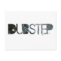 Dubstep Space Postcard