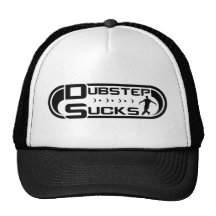 Dubstep Sucks Black Trucker Hat