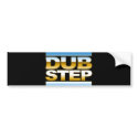 DUBSTEP t shirt chrome bumper stickers by dubsteptshirts DUBSTEP t shirt chrome bumper stickers