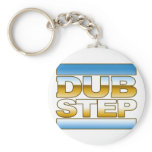 DUBSTEP t shirt chrome keychains