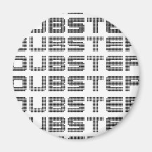 Dubstep Text Refrigerator Magnets
