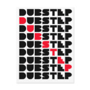 Dubstep WALL girls or guys Dubstep music Postcard Dubstep WALL girls or guys Dubstep music Postcard