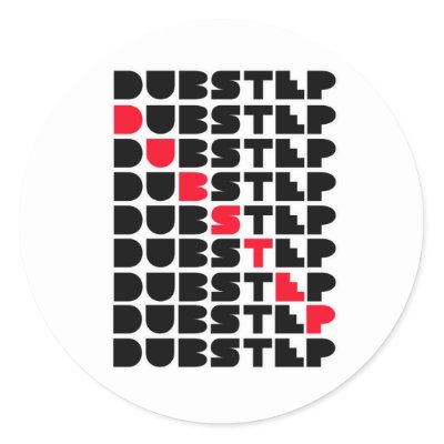 Dubstep WALL girls or guys Dubstep music stickers